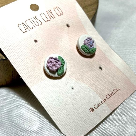 CACTUS CLAY CO EARRINGS - Picture 1 of 6